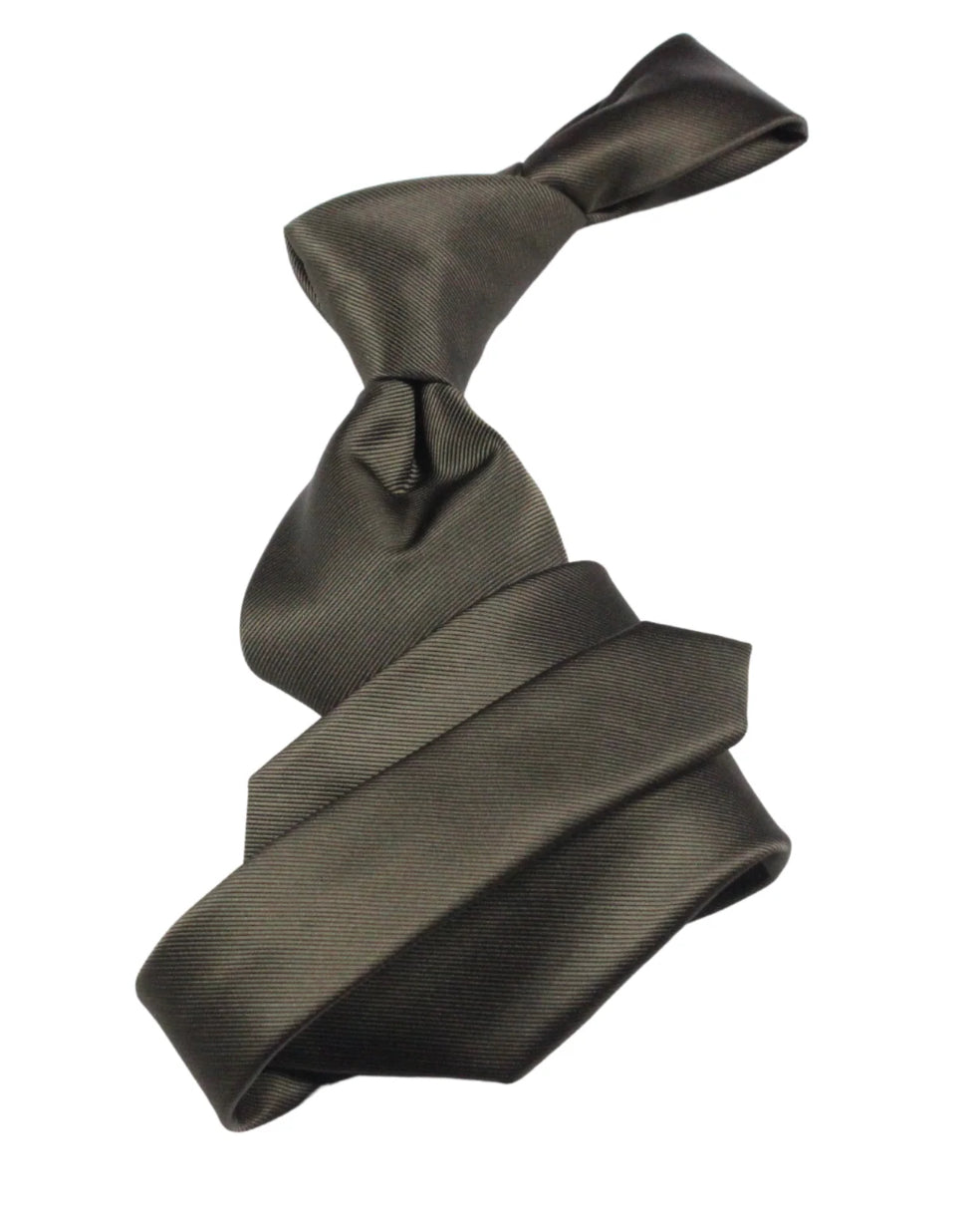 Comic Chocolate Brown Tie