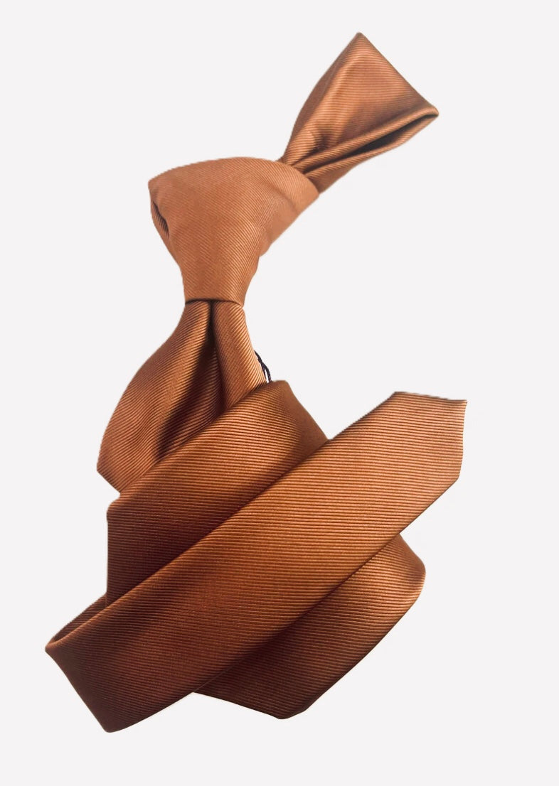 Comic Brown Rust Tie