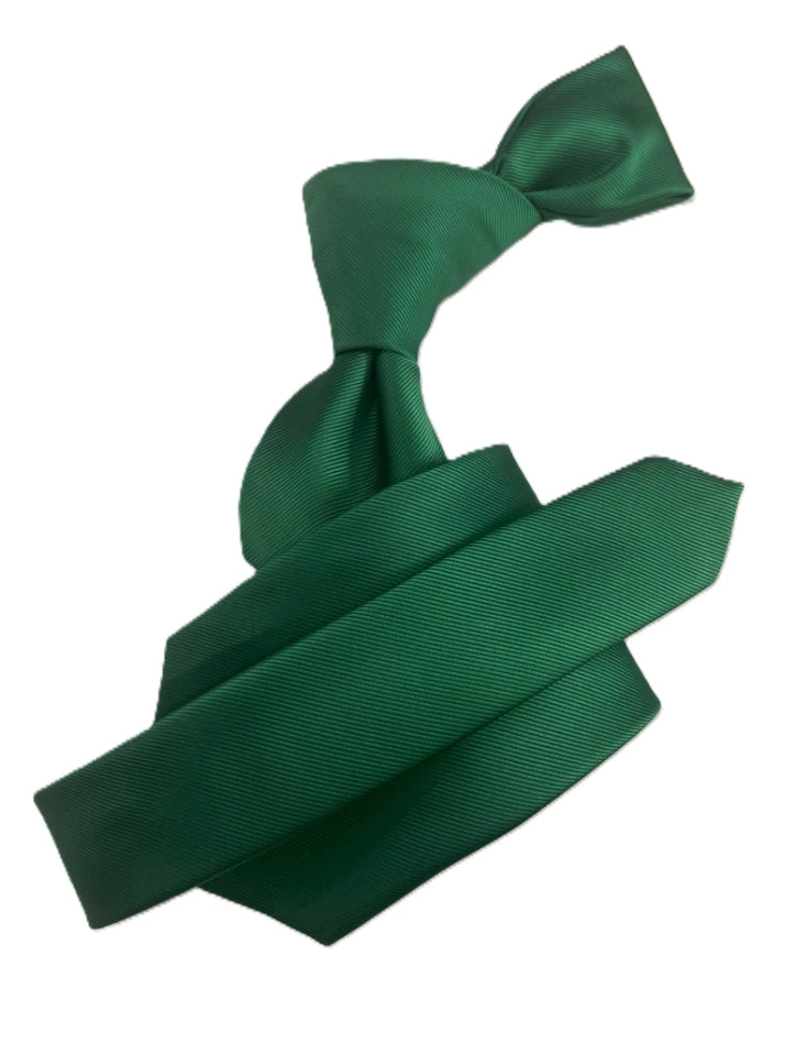 Comic Forest Green Tie