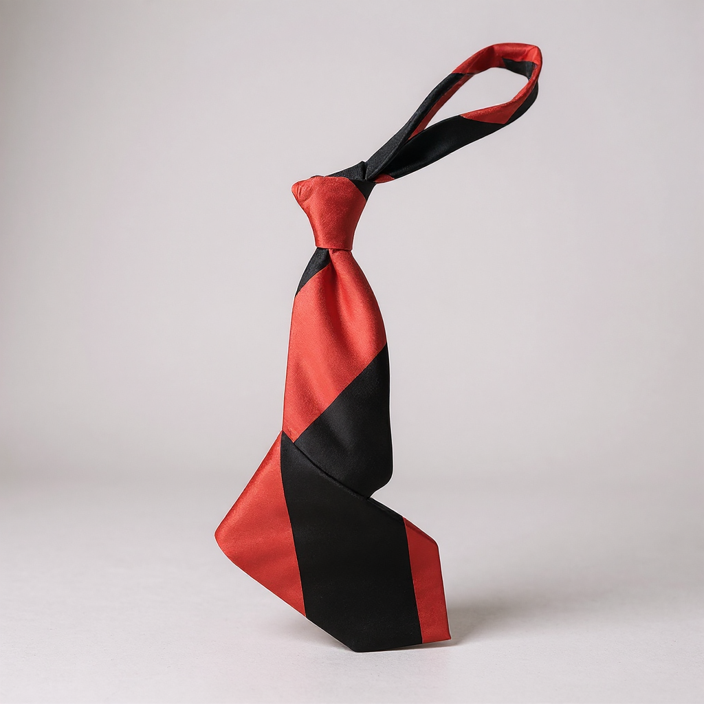 Crypto Black & Red Stripe