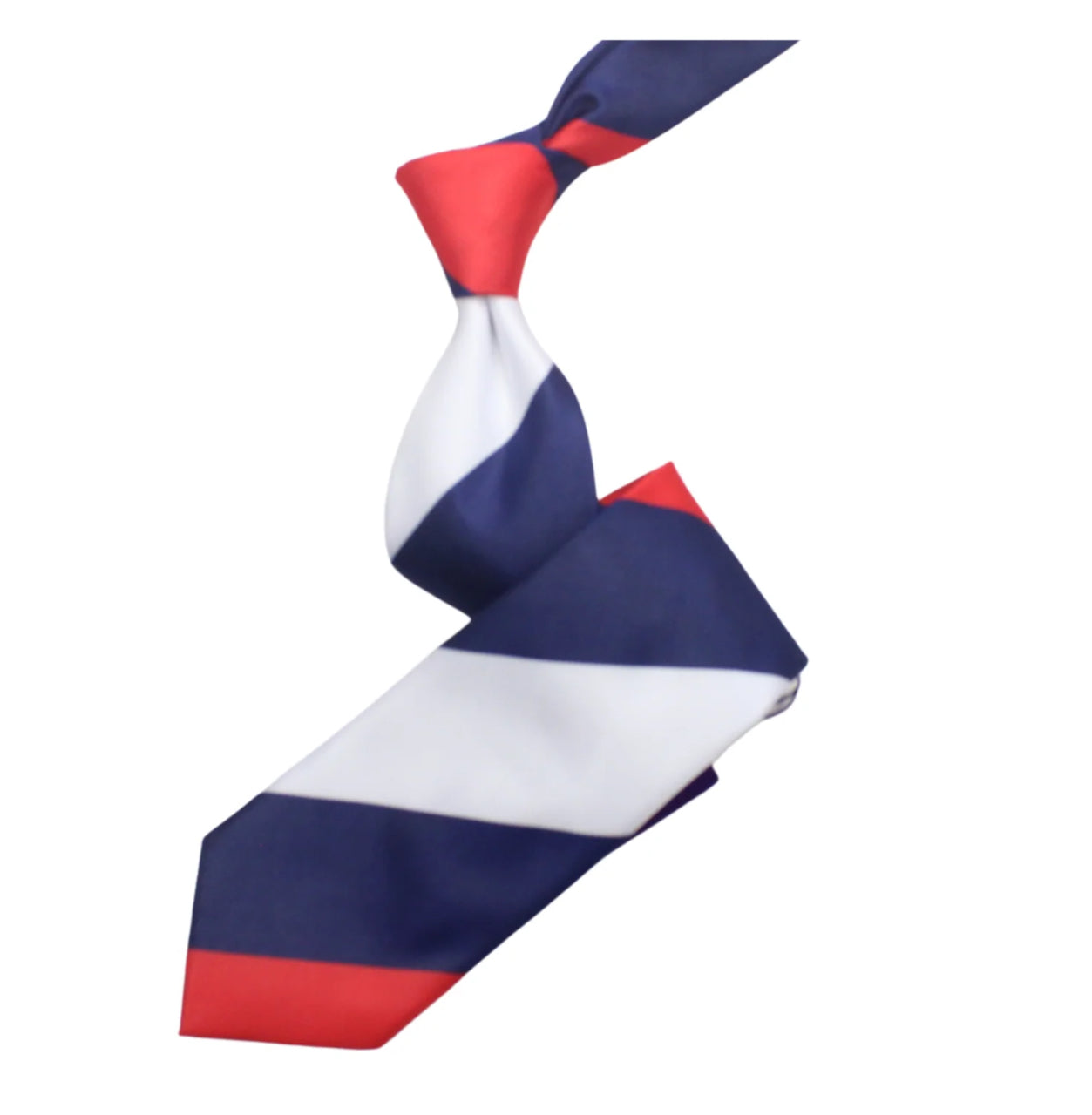 Crypto Red, Blue & White Stripe