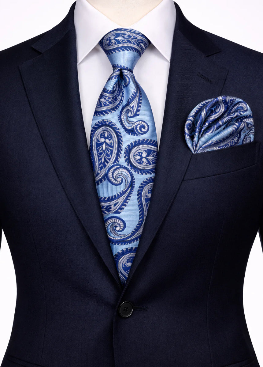 BLUE/GREY/NAVY TIE