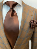 Brown Windowpane