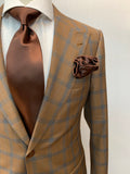 Brown Windowpane