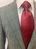 Green/Light Burgundy Sportcoat