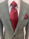 Green/Light Burgundy Sportcoat