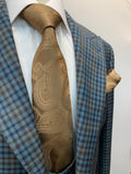 Blue/Brown Plaid
