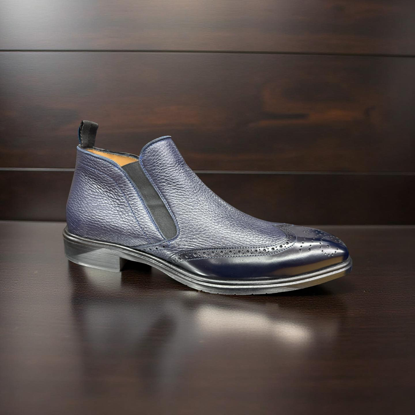 Mezlan Navy Bexley Boot