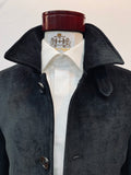Black Corduroy Bomber Jacket