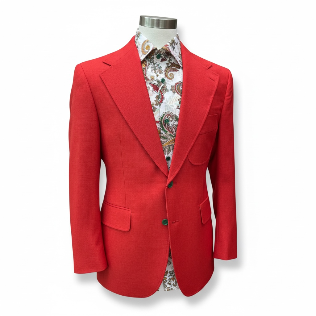 Couture Red Coat w/White  Pants