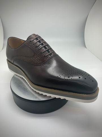 Chestnut Brown Lace Up Shoe