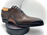 Brown Two Toned Lace Up